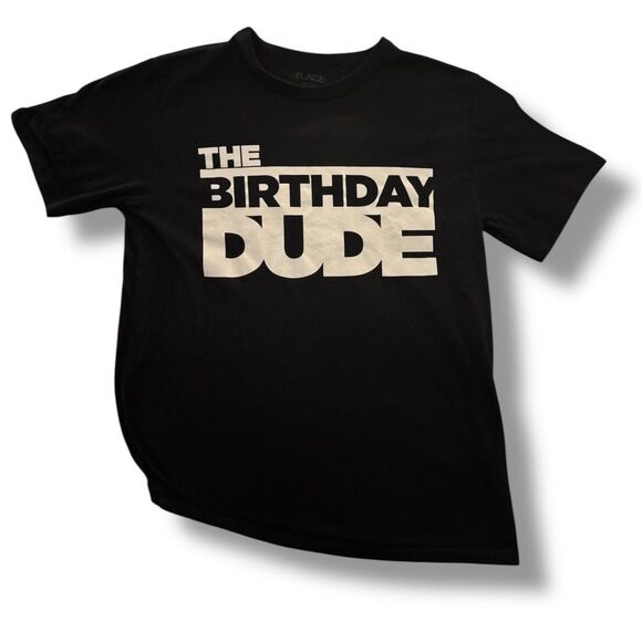 Other - Black 'Birthday Dude' Kids T-Shirt